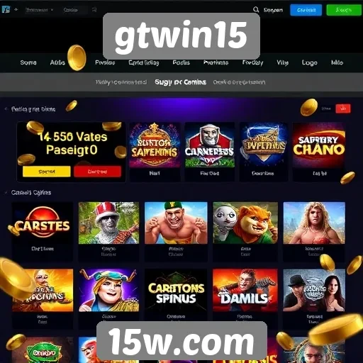 explore as funcionalidades do site gtwin15